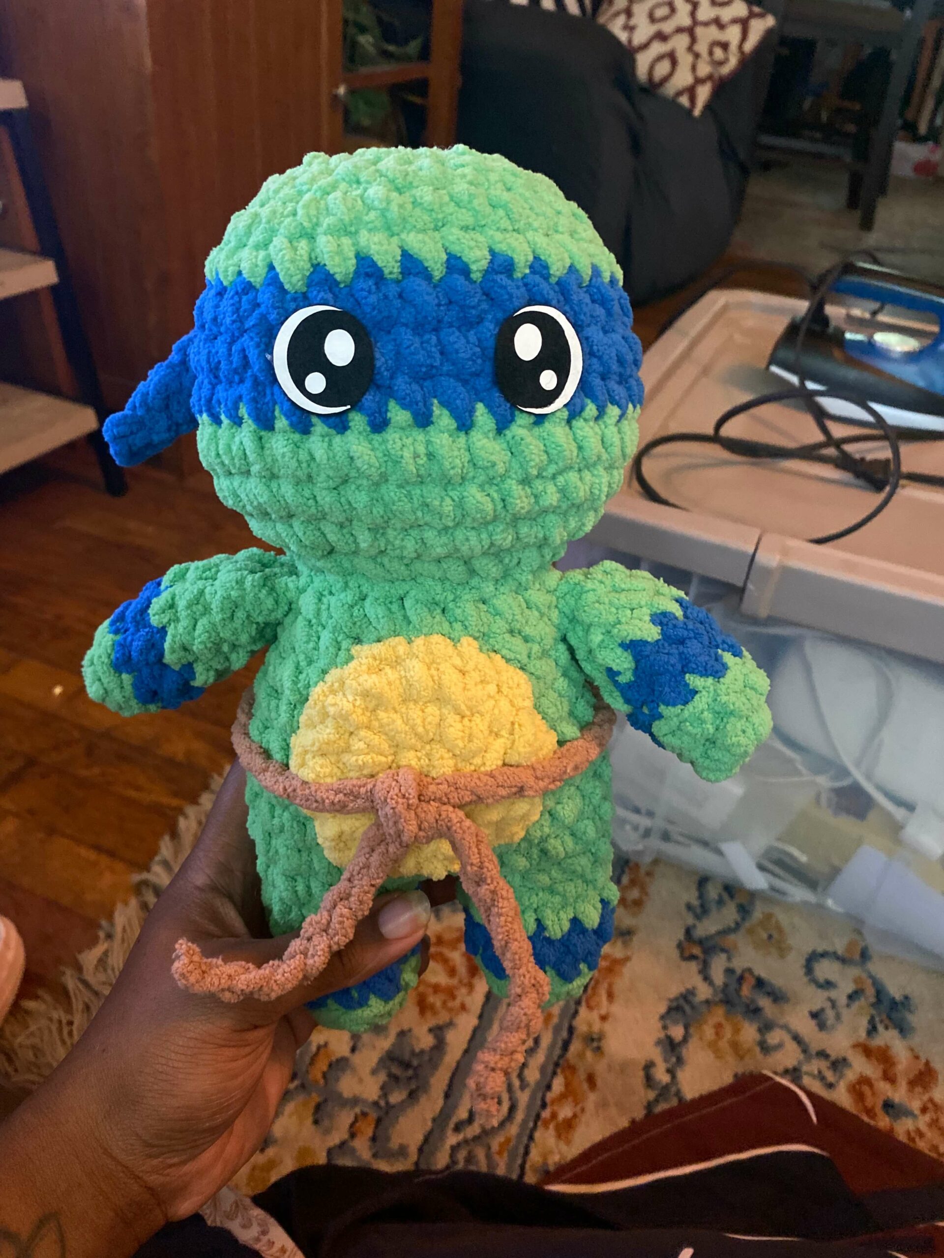 Blue turtle ninja